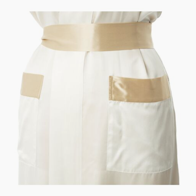 KUMI SILK REVERSIBLE ROBE