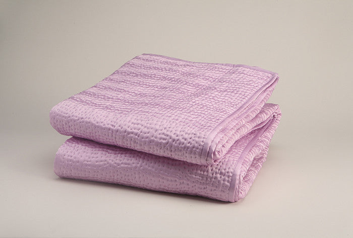 HAMMERED CHARMEUSE QUILT WITH COTTON BACKING - MANY COLORS