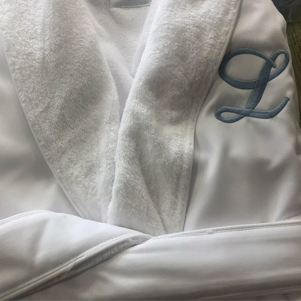 DSL LUXURY BATHROBE WITH MONOGRAM