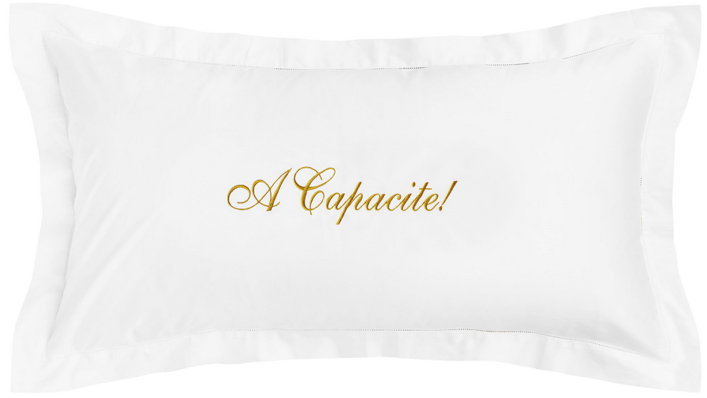 THE LOVE PILLOWSHAMS : A CAPACITE