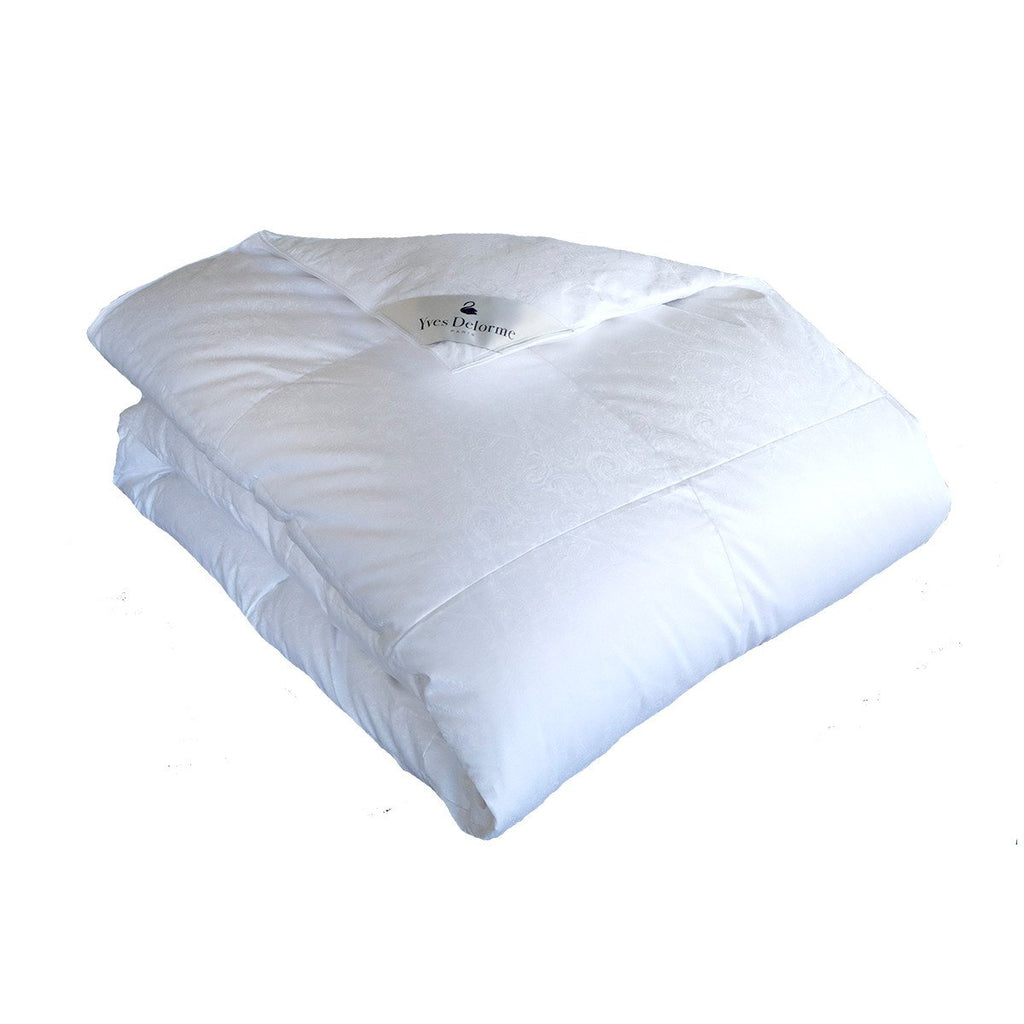 PAISLEY COMFORTER - WHITE GOOSE DOWN (HEAVY)