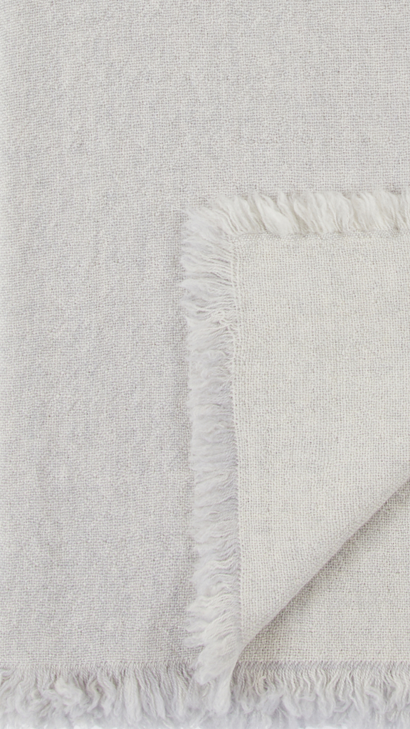 LANEROSSI ZEBIO EXTRA-FINE MERINO WOOL THROW