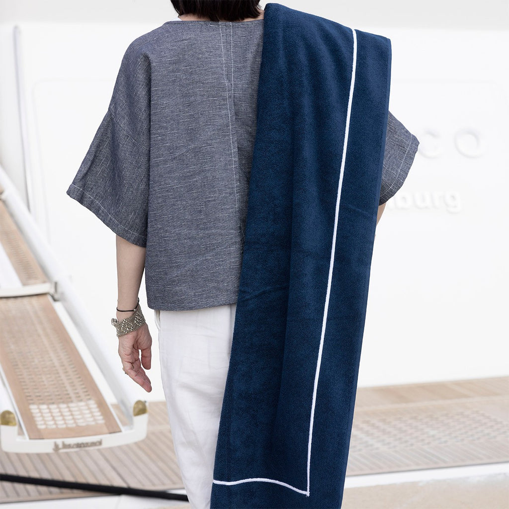 YVES DELORME CROISIÈRE BEACH TOWEL
