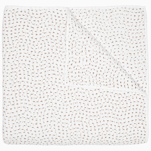 SILK CHARMEUSE QUILT - SMALL DIMPLES - GREEN