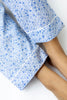 COTTON PAJAMAS - BLUE FLOWER PRINT