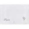 LINGERIE BAG - WHITE COTTON MATELASSE