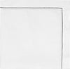 8 WHITE LINEN NAPKINS WITH ANY COLOR HEMSTITCH