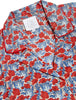 LIBERTY COTTON PAJAMAS - RED & BLUE FLOWER PRINT