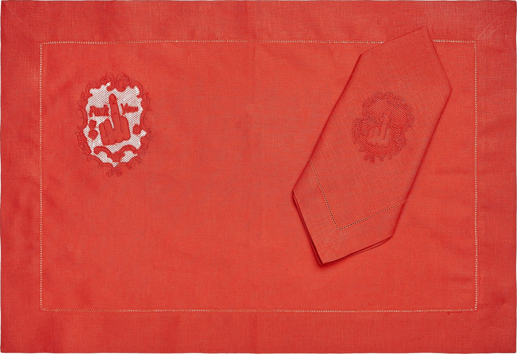 IRREVERENT LINEN PLACEMAT & NAPKIN SET